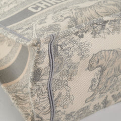Dior Medium Book Tote Gray