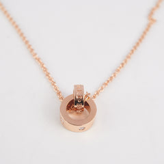 Bvlgari Necklace with Diamonds 18k Rose Gold