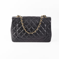 Chanel Classic Jumbo Caviar Black