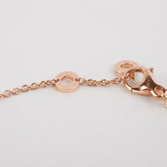 Bvlgari Necklace with Diamonds 18k Rose Gold