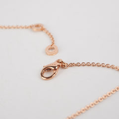 Bvlgari Necklace with Diamonds 18k Rose Gold