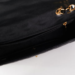 Chanel Classic Jumbo Caviar Black
