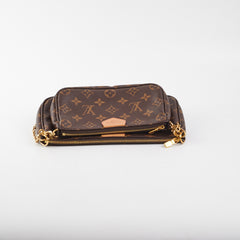 Louis Vuitton Multi Pochette Monogram Pink