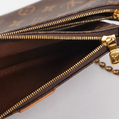 Louis Vuitton Multi Pochette Monogram Pink