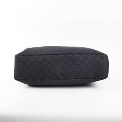Gucci Horsebit Hobo GG Medium Bag Black
