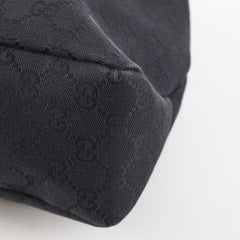 Gucci Horsebit Hobo GG Medium Bag Black
