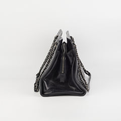 Chanel Korean Garden Shopping Tote Black