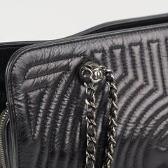 Chanel Korean Garden Shopping Tote Black