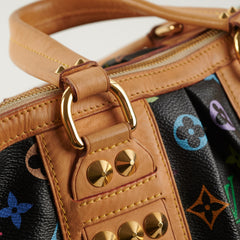 Louis Vuitton Courtney MM Multicolour Black