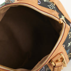 Louis Vuitton Courtney MM Multicolour Black