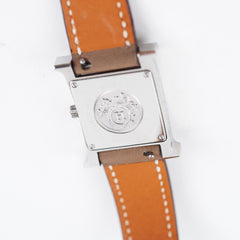 Hermes Heure H 25mm Small Watch Etoupe