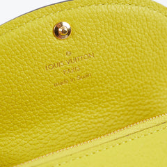 Louis Vuitton Rosalie Coin Purse Yellow