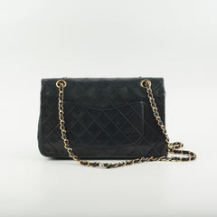Chanel Vintage Quilted Lambskin Medium/Large Black 24k GHW