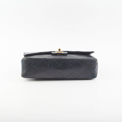 Chanel Vintage Quilted Lambskin Medium/Large Black 24k GHW