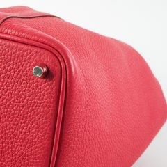 Hermes Picotin 18 Clemence Rose Extreme A stamp