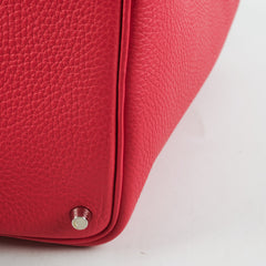 Hermes Picotin 18 Clemence Rose Extreme A stamp