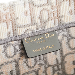 Christian Dior Medium Book Tote Oblique Grey