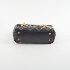 Lady Dior Studded Black Mini