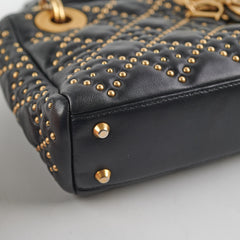 Lady Dior Studded Black Mini