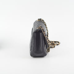 Chanel Mini Square Caviar Bag GHW Black