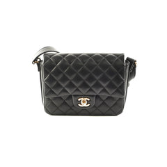 Chanel Seasonal Flap Lambskin Black