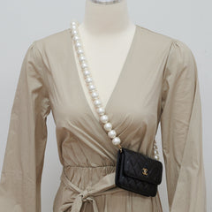 Chanel Pearl Strap Micro Bag