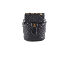 Chanel Quilted Urbanspirit Backpack Black