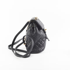 Chanel Quilted Urbanspirit Backpack Black