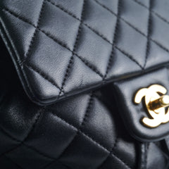 Chanel Quilted Urbanspirit Backpack Black