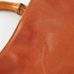 Gucci Vintage Bamboo Bag Brown