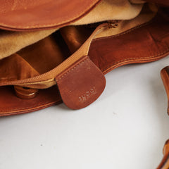 Gucci Vintage Bamboo Bag Brown