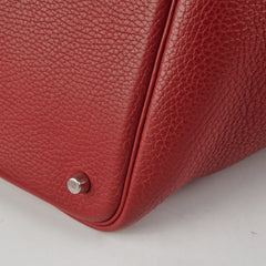 Hermes Picotin 22 Red O Square Stamp