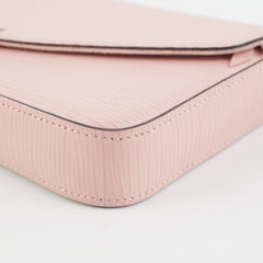 Louis Vuitton Felicie Pochette Epi Pink
