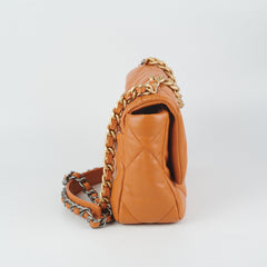 ITEM 21 - Chanel 19 Small Tan/Brown (Microchipped)