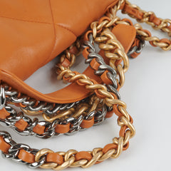 ITEM 21 - Chanel 19 Small Tan/Brown (Microchipped)