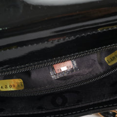Chanel Chocolate Bar Chain Shoulder Bag Black