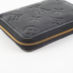 Louis Vuitton Empreinte Zippy Coin Purse in Noir