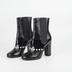 Chanel Ankle Boots Black