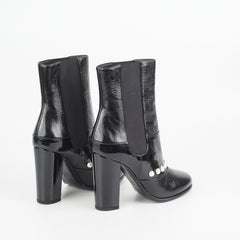 Chanel Ankle Boots Black