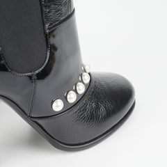 Chanel Ankle Boots Black