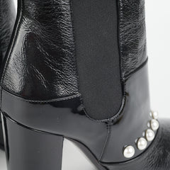 Chanel Ankle Boots Black