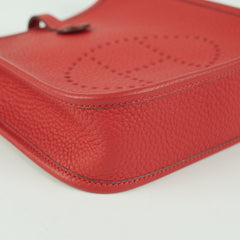 Hermes Mini Evelyne 16 TPM Red - D stamp