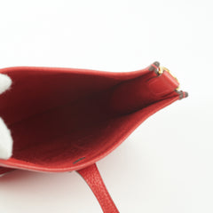 Hermes Mini Evelyne 16 TPM Red - D stamp