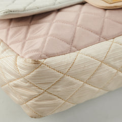 Chanel Tri-Color Microfiber Reissue Jumbo Flap Bag
