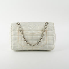 Chanel New Travel Line Chain Shoulder Bag Silver