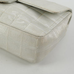 Chanel New Travel Line Chain Shoulder Bag Silver