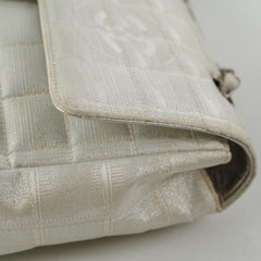 Chanel New Travel Line Chain Shoulder Bag Silver