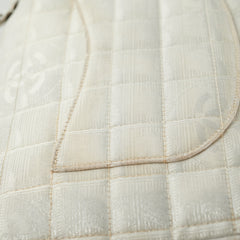 Chanel New Travel Line Chain Shoulder Bag Silver