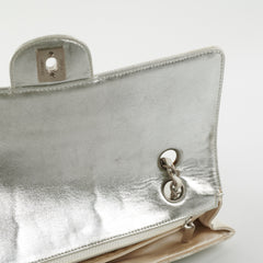 Chanel New Travel Line Chain Shoulder Bag Silver