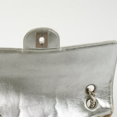 Chanel New Travel Line Chain Shoulder Bag Silver
